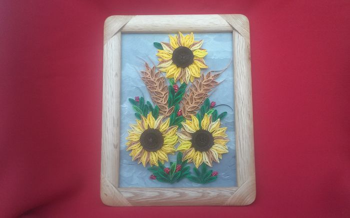 086 Tablou Quilling 18cm-23cm 40 lei