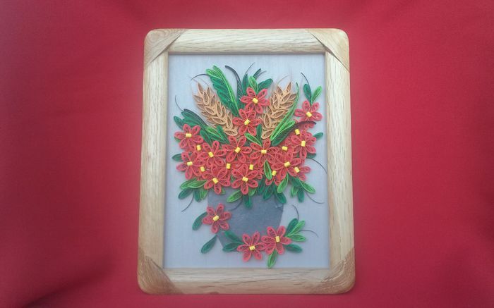 087 Tablou Quilling 18cm-23cm 40 lei