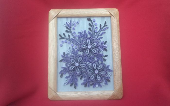 088 Tablou Quilling 18cm-23cm 40 lei