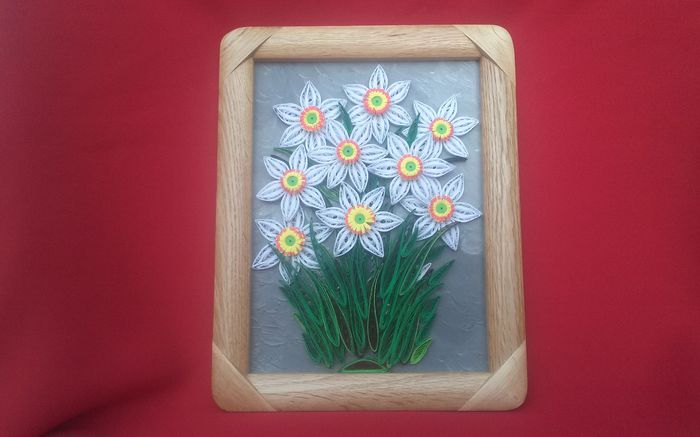 089 Tablou Quilling 18cm-23cm 40 lei - tablouri Quilling