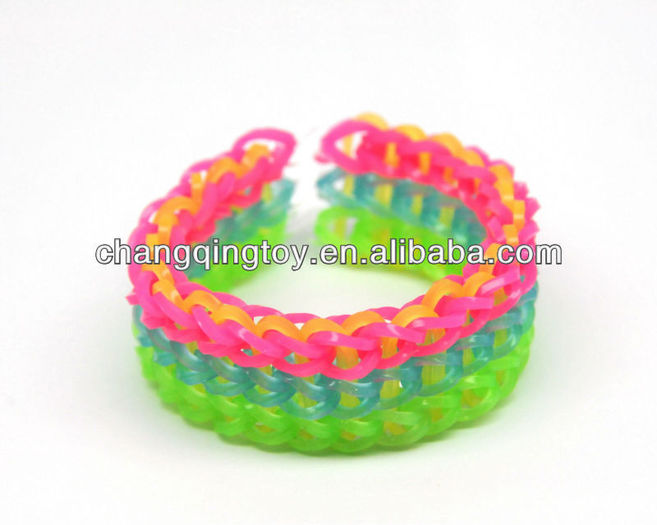 Newest_silicone_colorful_loom_bands_diy_rainbow; 6
