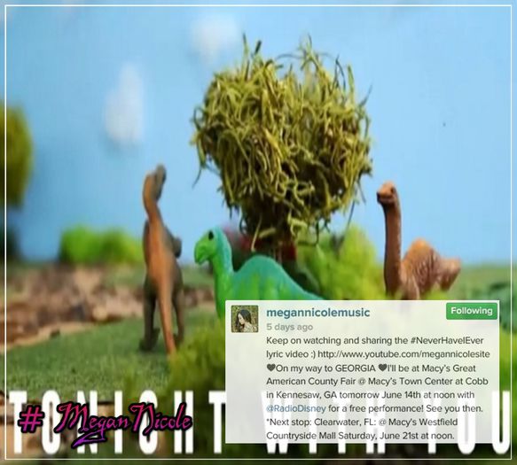 ┆❥. @megannicolemusic on instagram .