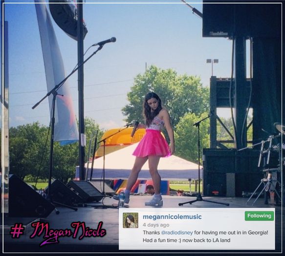 ┆❥. @megannicolemusic on instagram .