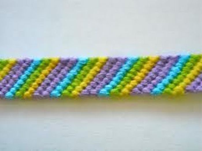 hqdefault - Friendship Bracelets for Beginners Candy Stripe Bracelet