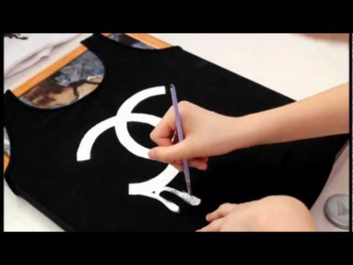 sddefault - DIY Chanel logo t-shirt