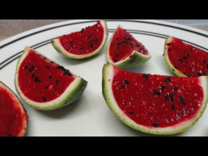 hqdefault - Jello gelatine watermelon slices