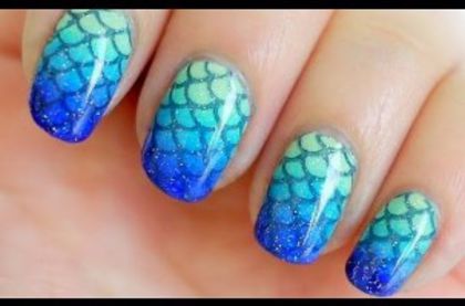 hqdefault-3 - Mermaid Nail Tutorial Konad Stamping with Sponge Gradient