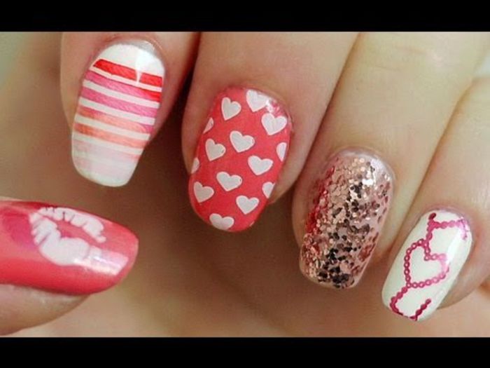 hqdefault - Valentines Day Nail Tutorial Konad Stamping