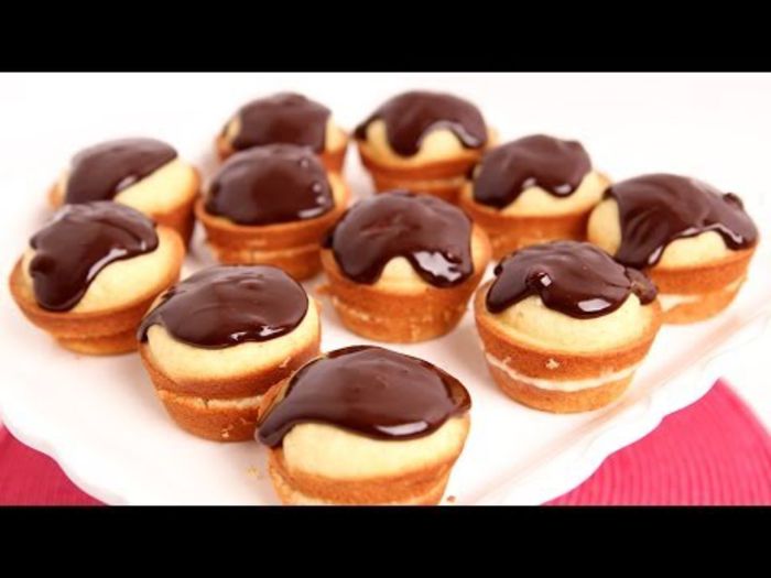 hqdefault - x Boston Cream Cupcakes Recipe - Laura Vitale