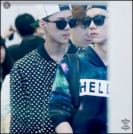 140414 Luhan @ Haneda to Gimpo Airport.25 - exo - 140414 Luhan - Haneda to Gimpo Airport