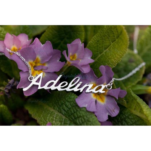 Lantisor_nume_argint_Adelina-800x800 - X Altele X