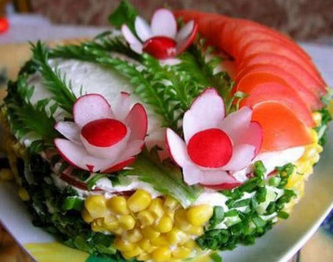 Salata "de decorare"
