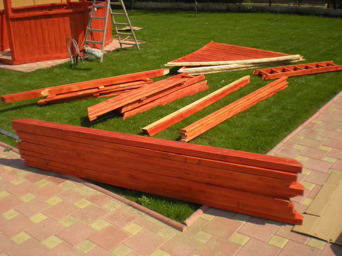 foisor din lemn pentru gradina