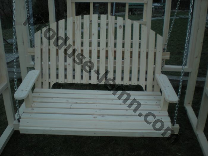 balansoar din lemn pentru gradina cu pergola (8)