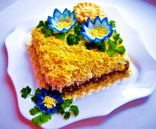 salata Mimoza