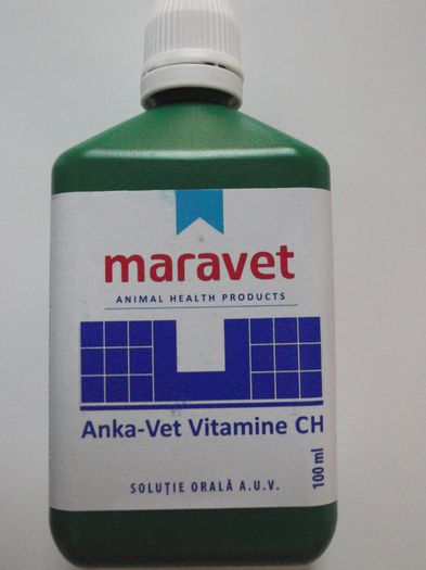 ANKA VET VITAM CH 100 ML 8,5 RON - ANKA VET VITAM CH 100 ML - 8 RON SI 50 DE BANI