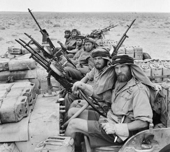 Trupe-comando SAS-1943-Africa - fotografii inedite din istorie