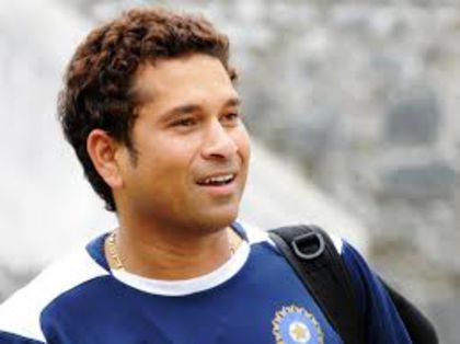 Sachin Tendulkar; Jucator de cricket .
