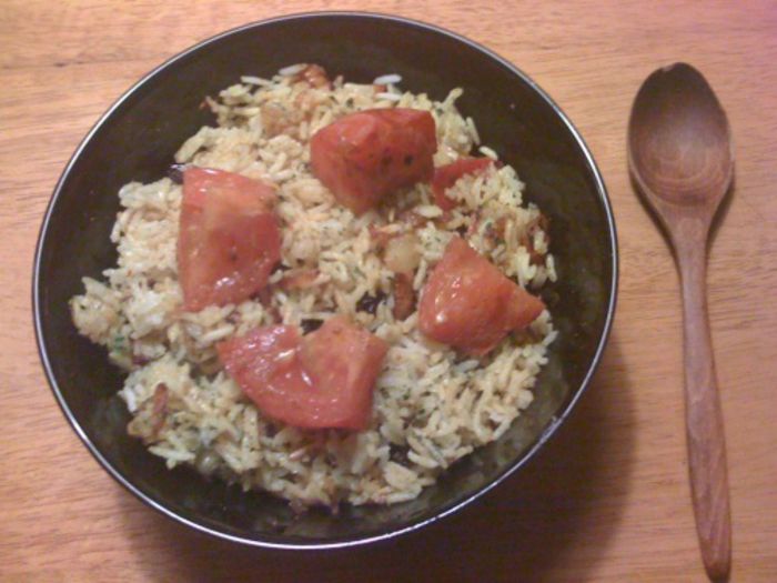 Orez indian (Basant pulao)