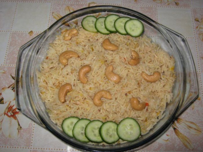 Orez indian cu lamaie