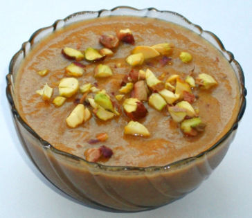 Khajoor Kheer (Budinca de curmale cu lapte)