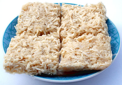 Thengay Burfi (Prajiturele din nuca de cocos)