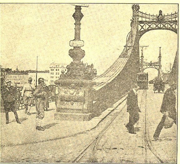 Ocuparea Budapestei de RO-3.8.1919; Gen.Ion Antonescu a taiat calea invaziei comunismului in Europa de vest.A fost decorat de catre regele Ferdinand cu ordinul Mihai Viteazul
