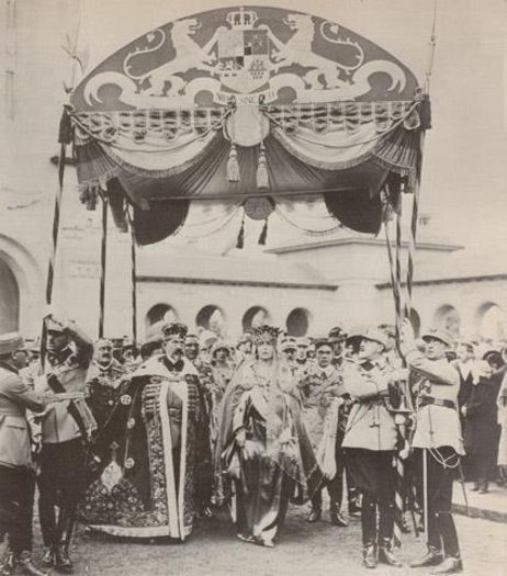 incoronarea lui Ferdinand-22.10.1922 - fotografii inedite din istorie