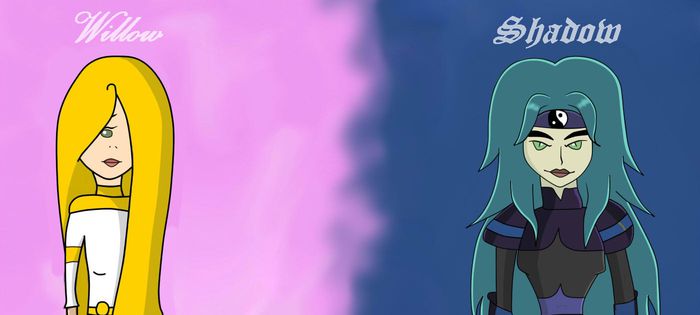 Willow and Shadow Young(Xiaolin Chronicles)
