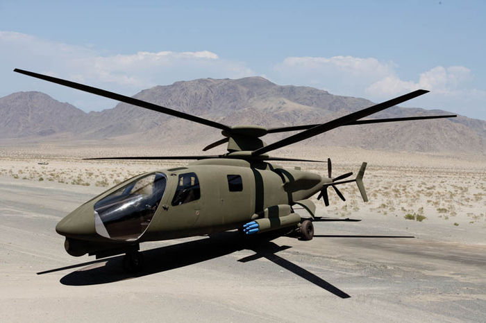 Sikorsky-X2; cel mai rapid elicopter din lume
