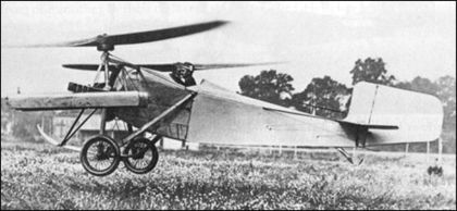 1922-1925 Berliner - elicopterului-istoria