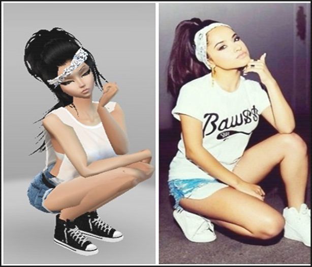 disconnectedx4 - Becky G. - z Original idea l Imvu stars GAME l