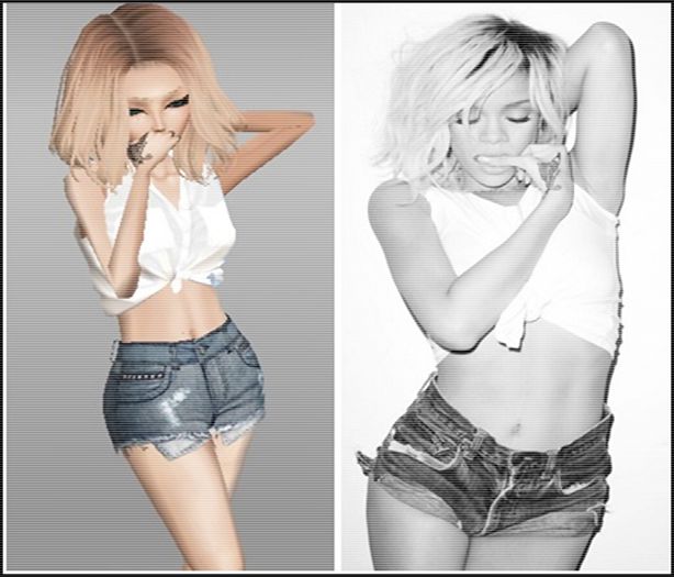 DianaMffy - Rihanna - z Original idea l Imvu stars GAME l