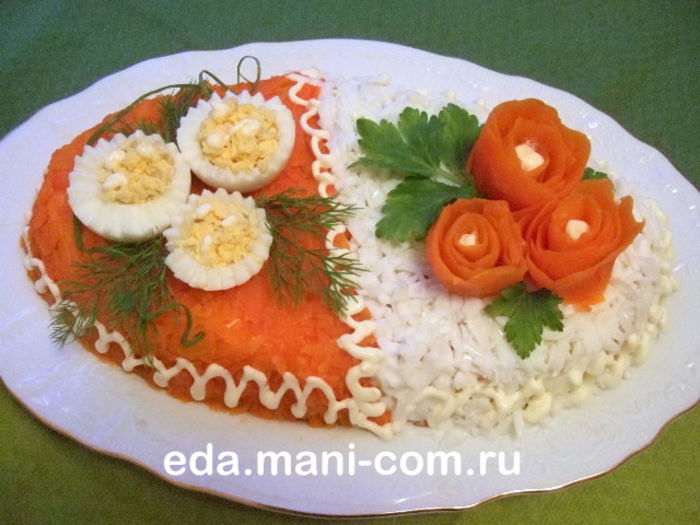 salata cu pui si ciuperci