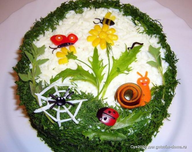 salata "Primavara a venit"