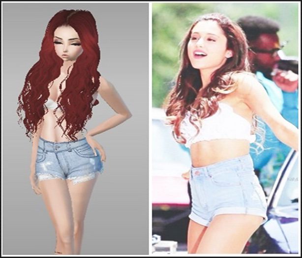 Raiin - Ariana Grande - z Original idea l Imvu stars GAME l