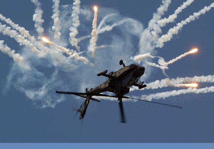 AH-64 Apache (show) - Elicoptere civile