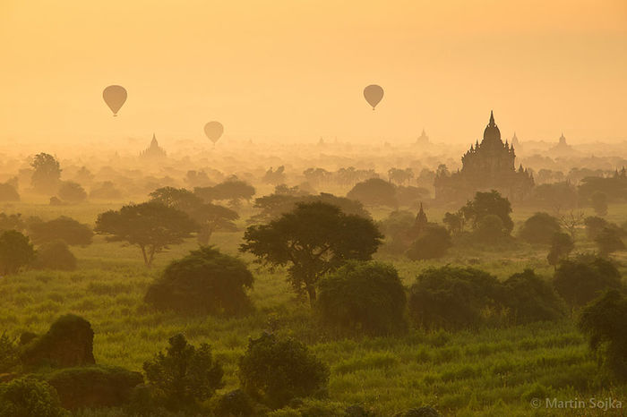 8. Bagan, Myanmar - Aceste locuri chiar exista pe Terra