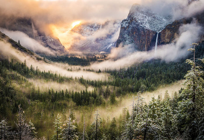 12. Valea Yosemite, SUA - Aceste locuri chiar exista pe Terra