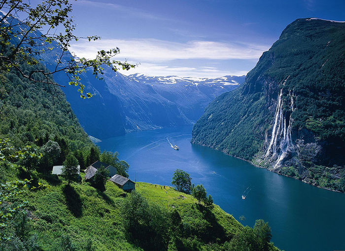 31. Fiordul Geiranger, Norvegia