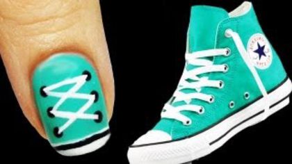 mqdefault - Tutorial Converse Nail Art