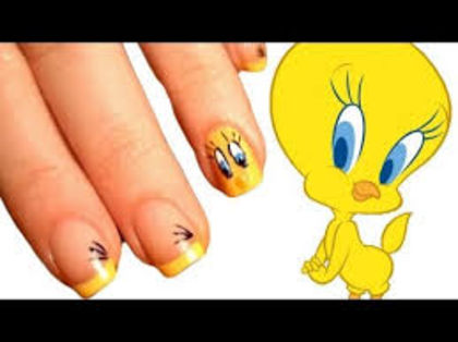 descărcare - Tweety Nail Art