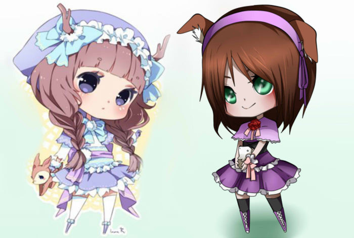 Open collab kawaii - Kuroshitsuji Character