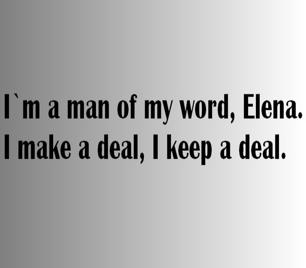 Elijah Mikaelson said it ;; guessed by #LaFuriaRoja
