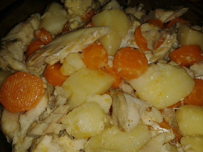 legume fierte, cu file de cod