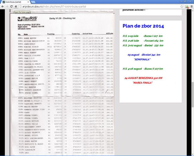 HS 1 Aripi - Buzau 22.07.2014   113e - Rezultate 2014 Columbodroame