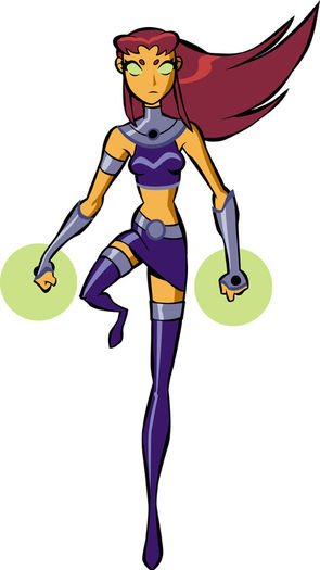 starfire - x-tineri titani-x