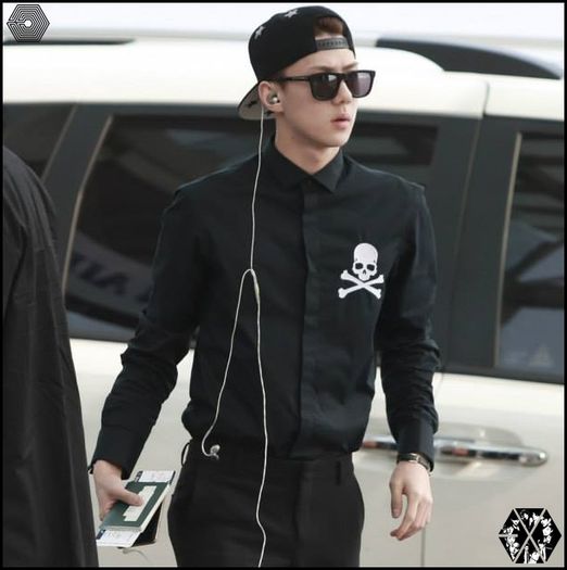 exosehun140610incheonchangshaairport9763 - exo - 140610 Sehun - Incheon Changsha Airport