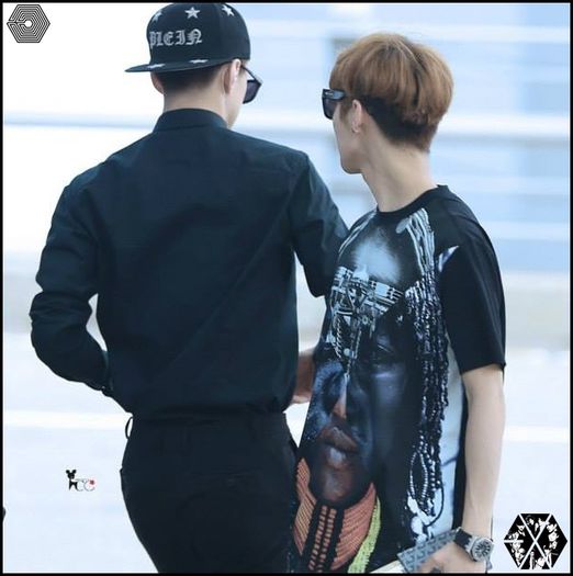 HUNHAN!140610AUJ643ATWG - exo - 140610 Sehun - Incheon Changsha Airport