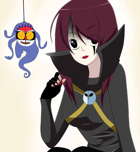 Hero imbracata  in haine de Jack Spicer cu jucarioara,Wuya :3; nu mai am suvite hehe XD
